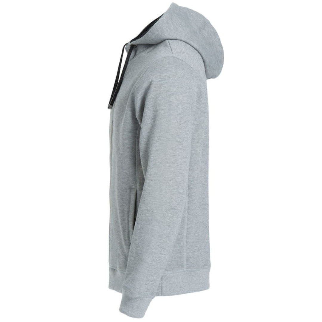 Толстовка  мужская Classic Hoody Full Zip, меланж _L, 85% хлопок, 15% вискоза, 300 грм2