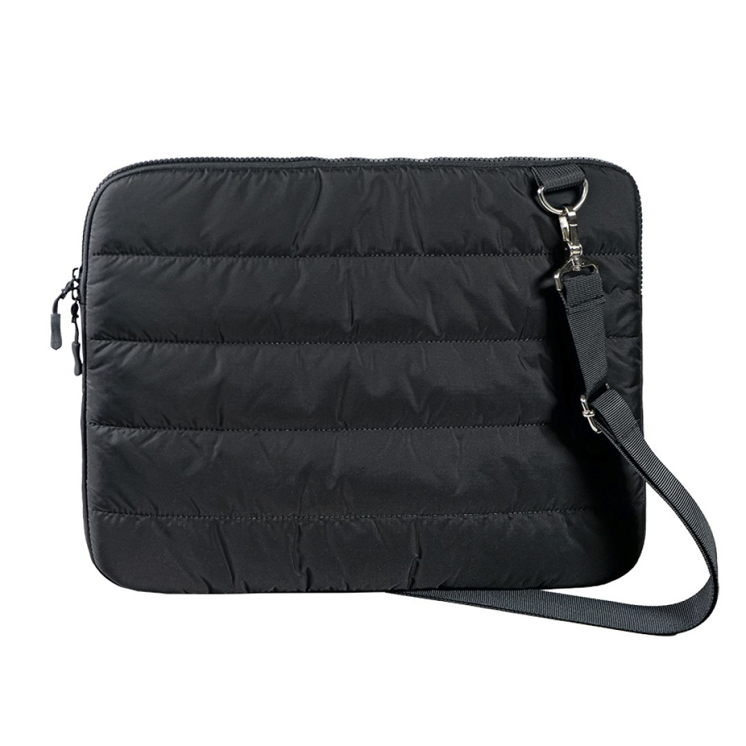 Конференц сумка "MIX", чёрный, 38 х 30 х 1,5 см, 100% нейлон