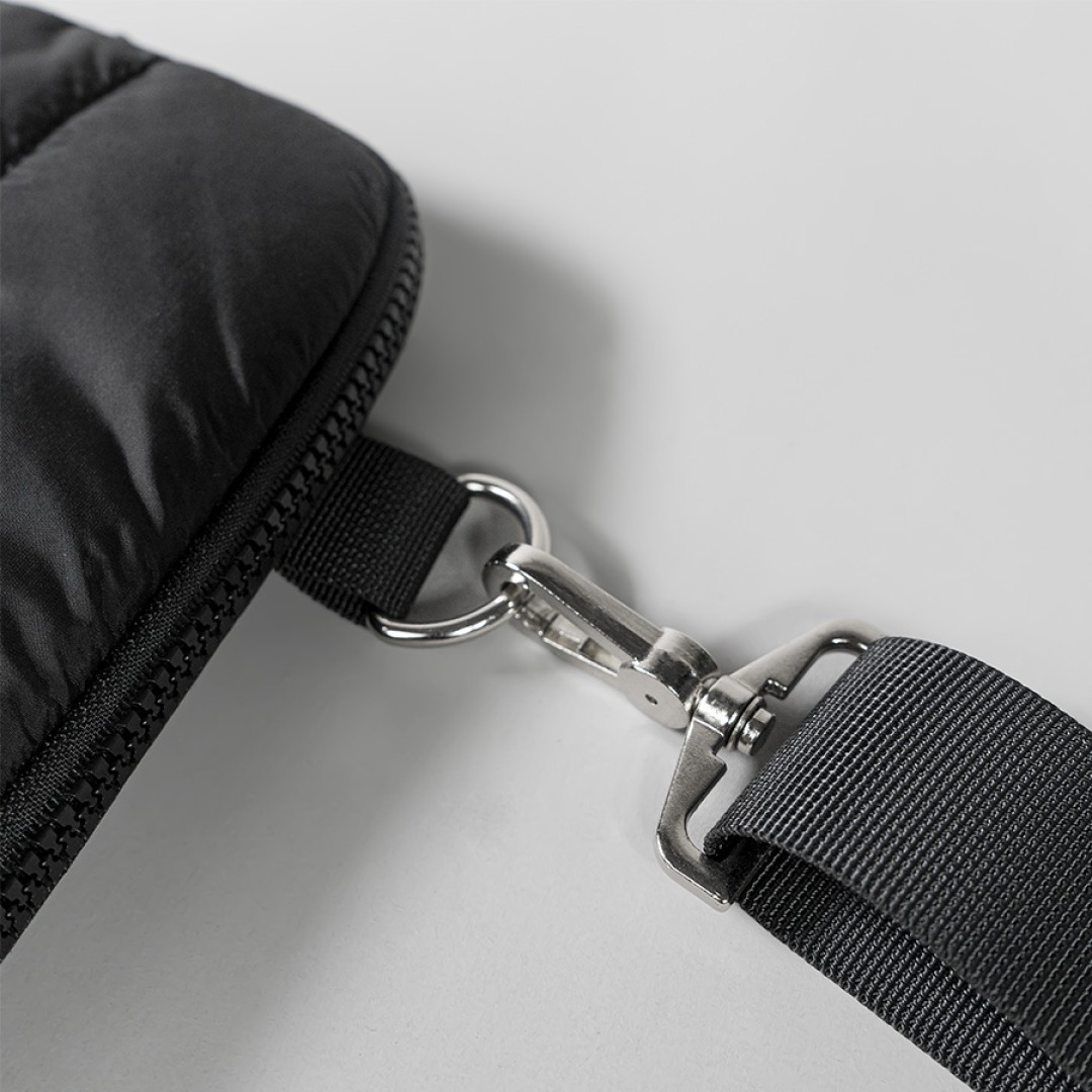 Конференц сумка "MIX", чёрный, 38 х 30 х 1,5 см, 100% нейлон