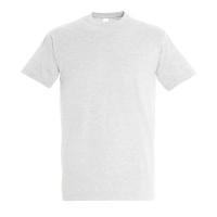 Футболка мужская IMPERIAL, светло-серый меланж, 4XL, 100% хлопок 190г/м2