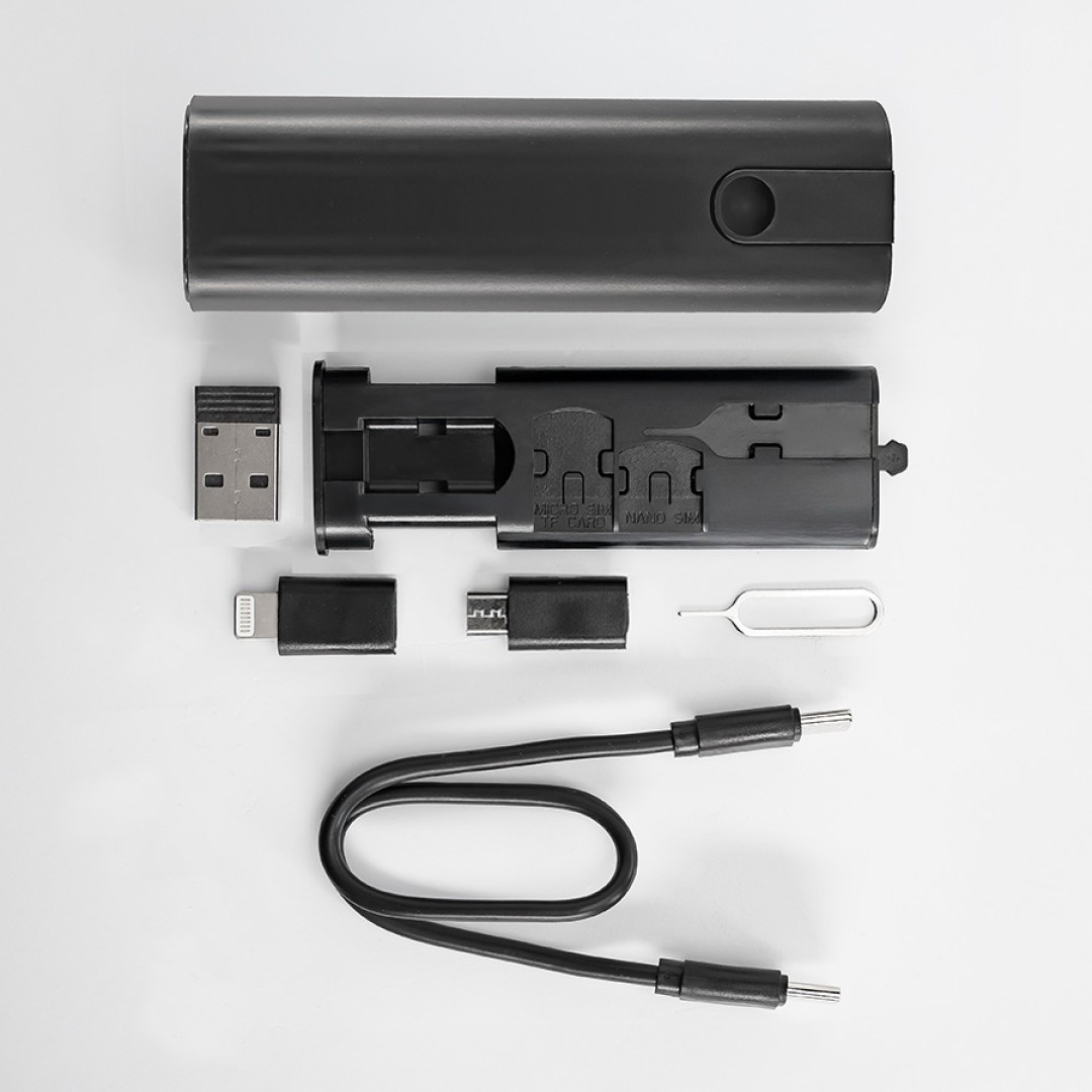 Комплект аксессуаров SMARTKIT для мобильного телефона, пластик, черный