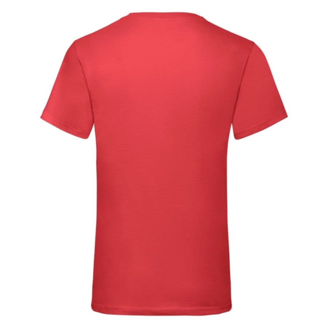 Футболка "Valueweight V-Neck T", красный_L, 100% х/б, 165г/м2