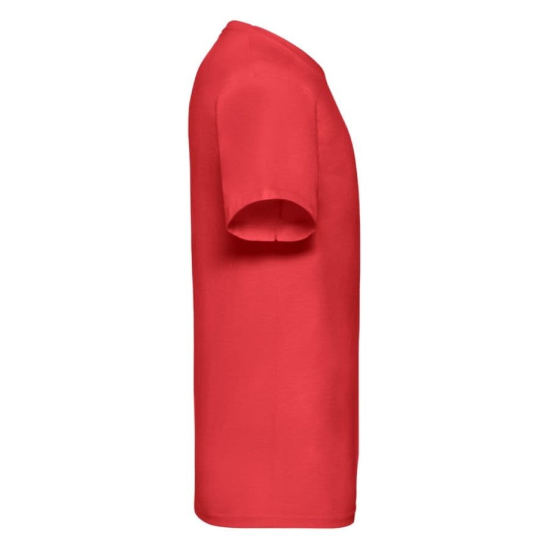 Футболка "Valueweight V-Neck T", красный_S, 100% х/б, 165г/м2