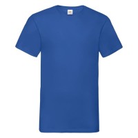 Футболка "Valueweight V-Neck T", ярко-синий_M, 100% х/б, 165г/м2