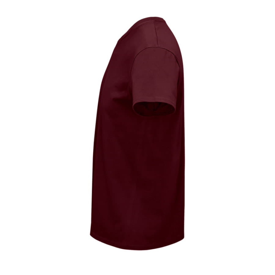 Футболка мужская "CRUSADER MEN", бордовый, 2XL, 100% органический хлопок, 150 г/м2