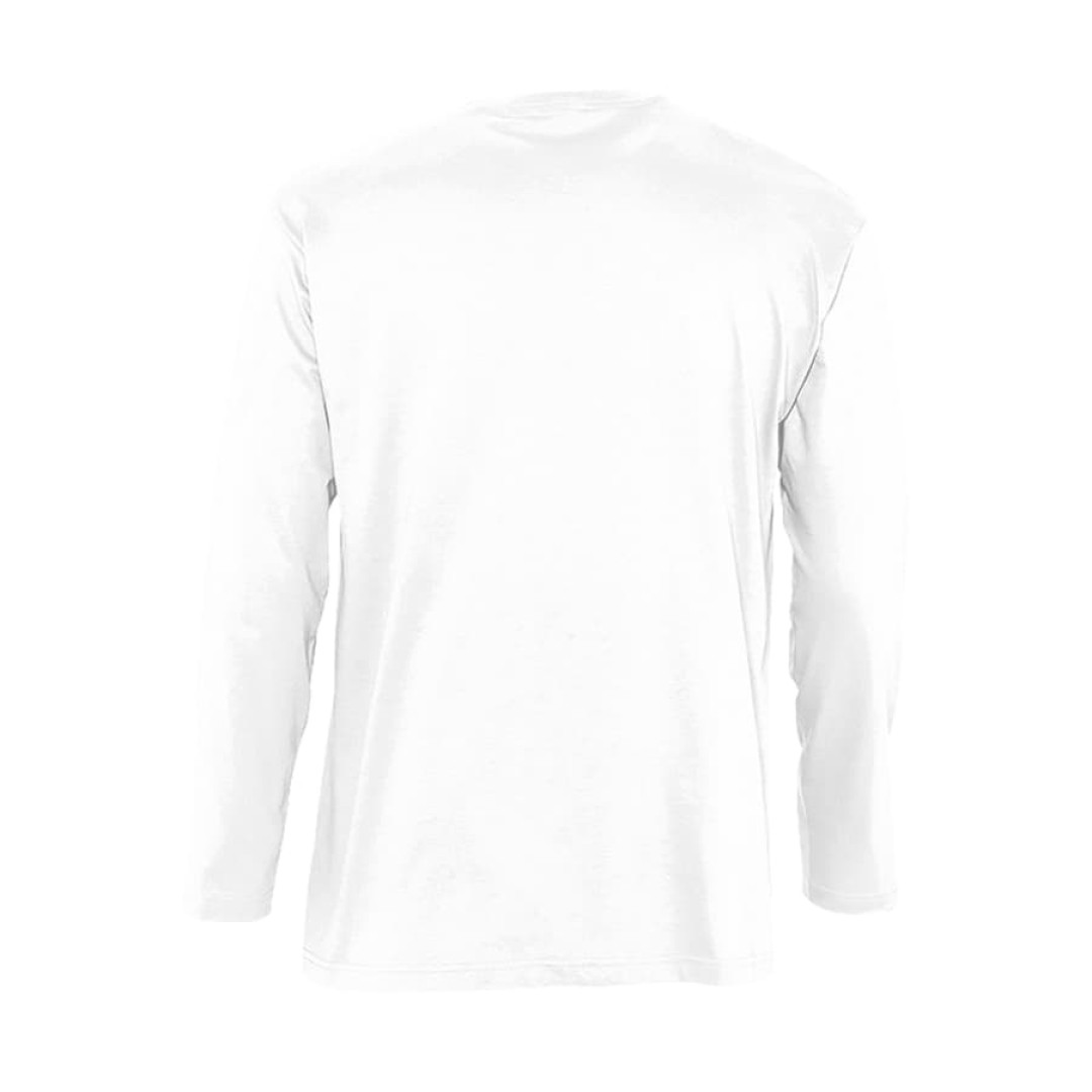 Футболка мужская с длинным рукавом MONARCH, белый, 2XL, 100% хлопок, 150 г/м2