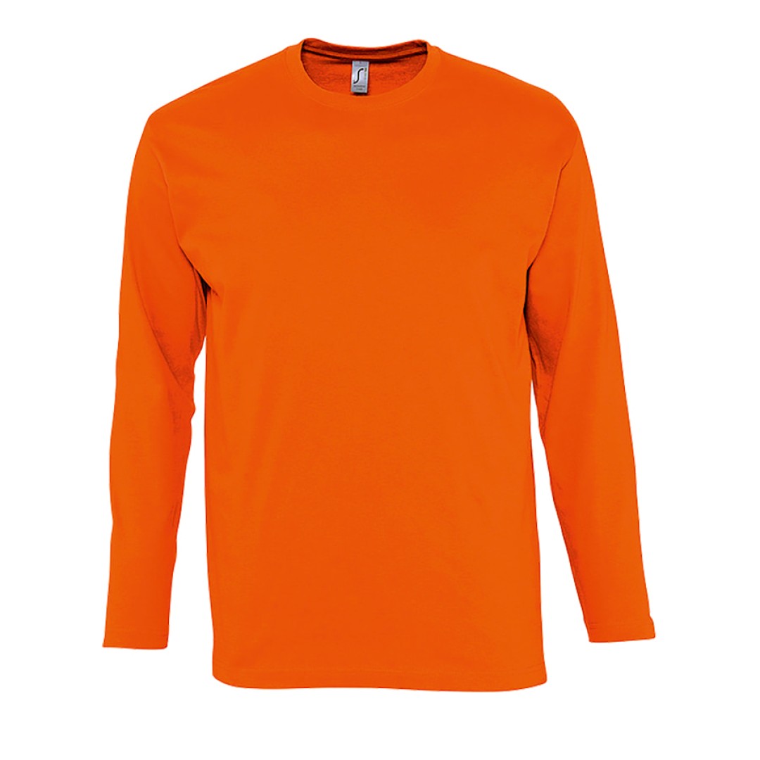 Футболка мужская с длинным рукавом MONARCH, оранжевый, 5XL, 100% хлопок, 150 г/м2