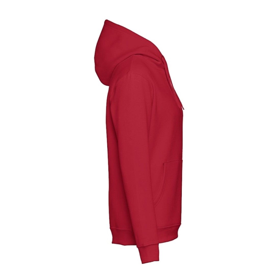 Толстовка мужская с капюшоном PHOENIX, бордовый, 2XL, 50% хлопок, 50 полиэстер, плотность 320 г/м2