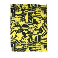 Образец снуд с  сублимационной печатью и жаккардовым логотипом CUSTOM MERCH 100% полиэстер, 32*25 см