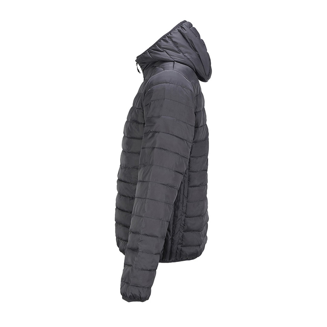 Куртка мужская "STREAM HOODED", черный, 3XL, таффета 280 Т, 100% полиэстер