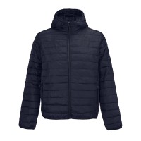 Куртка мужская "STREAM HOODED", тёмно-синий, S, таффета 280 Т, 100% полиэстер