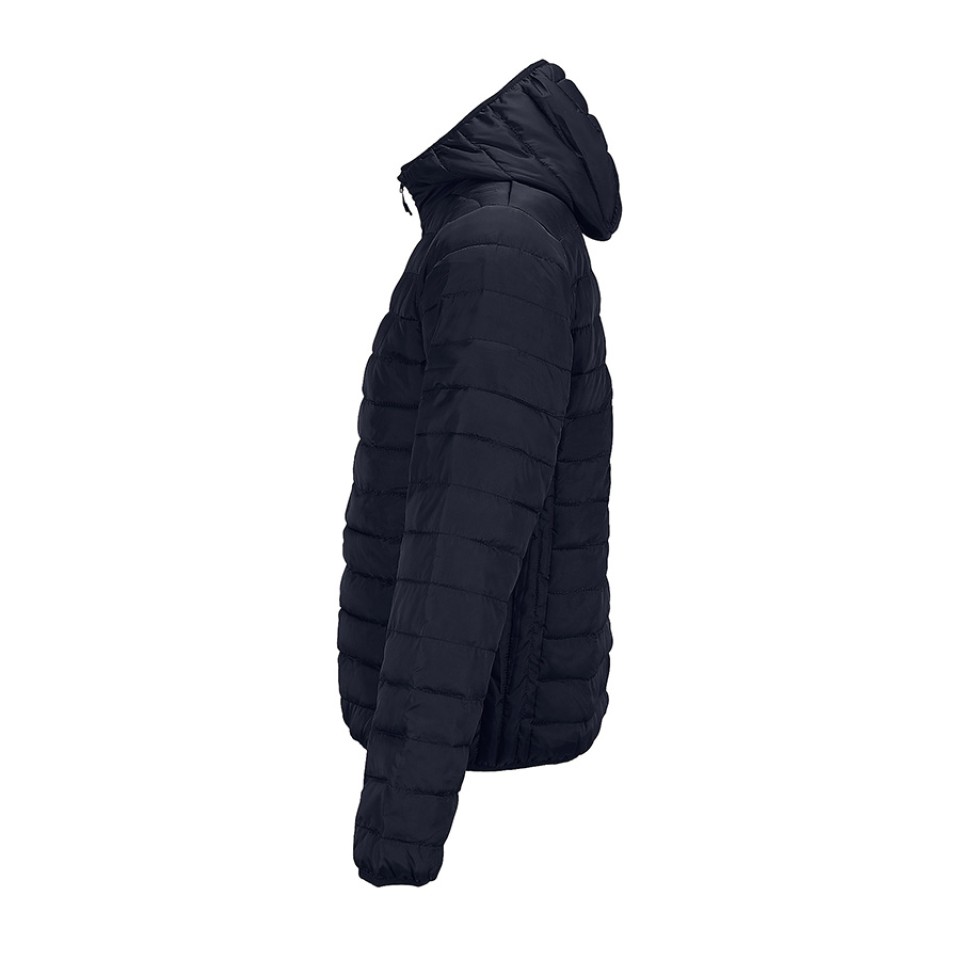 Куртка мужская "STREAM HOODED", тёмно-синий, S, таффета 280 Т, 100% полиэстер