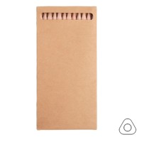 Цветные карандаши KINDERLINE middle,12 цветов, дерево, картон