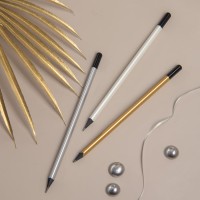 Карандаш чернографитный трехгранный IMAGE, HB, белый/черный, дерево