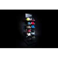 Стойка напольная с образцами_ATLANTIS BLACK RETAIL DOUBLE SIDE DISPLAY