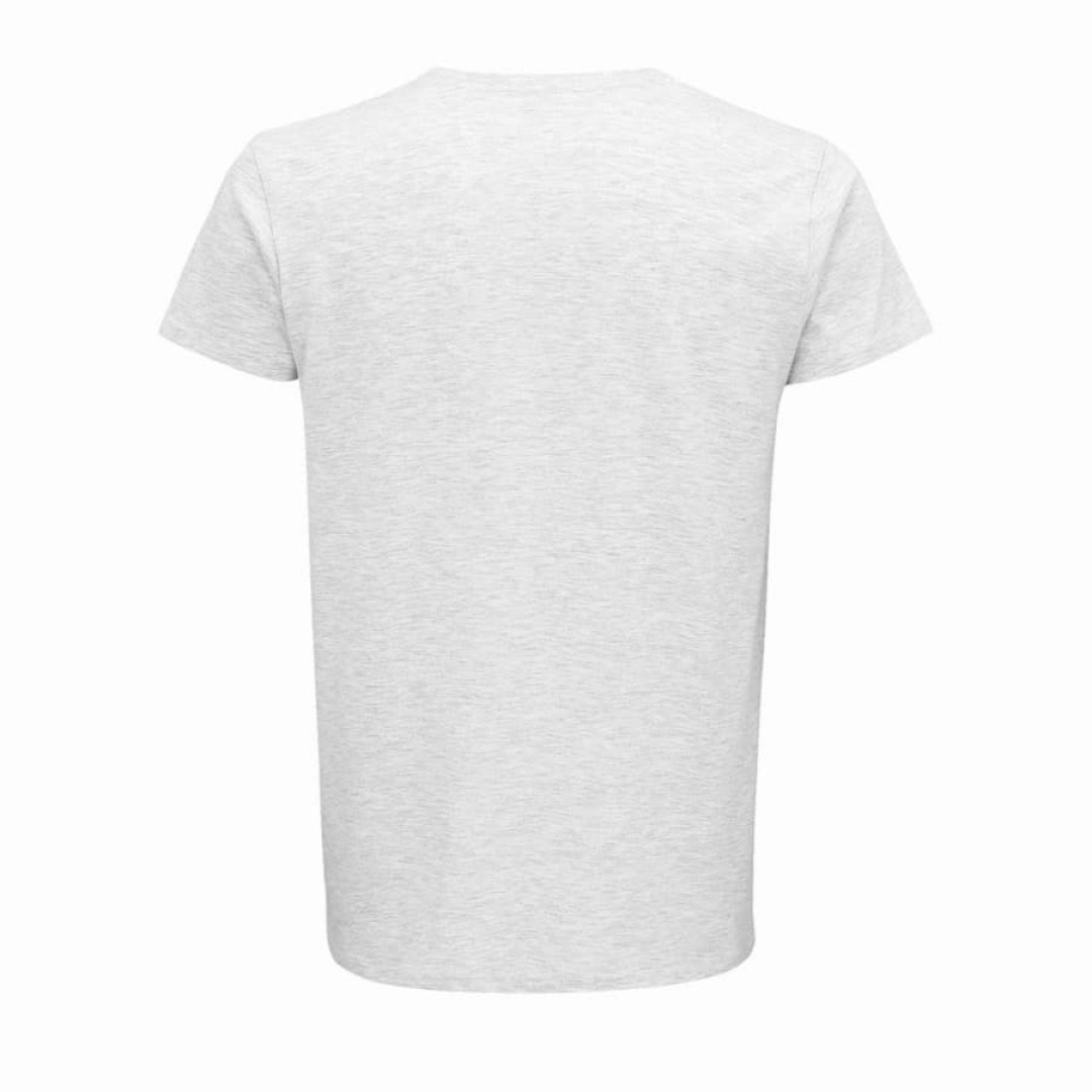 Футболка мужская "CRUSADER MEN", св.серый меланж, 4XL, 100% органический хлопок, 150 г/м2