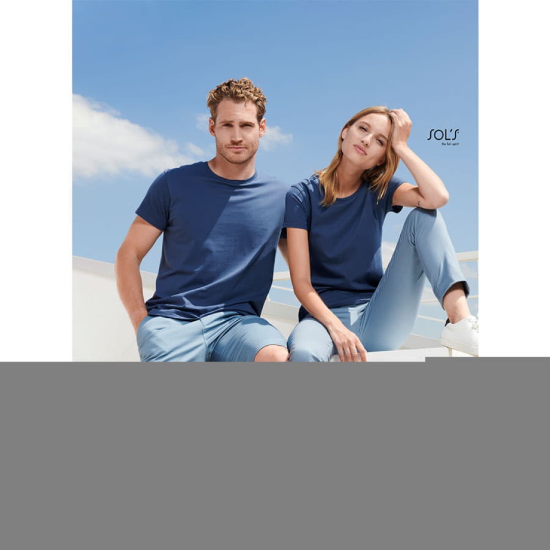 Футболка мужская "CRUSADER MEN", темно-синий, S, 100% органический хлопок, 150 г/м2