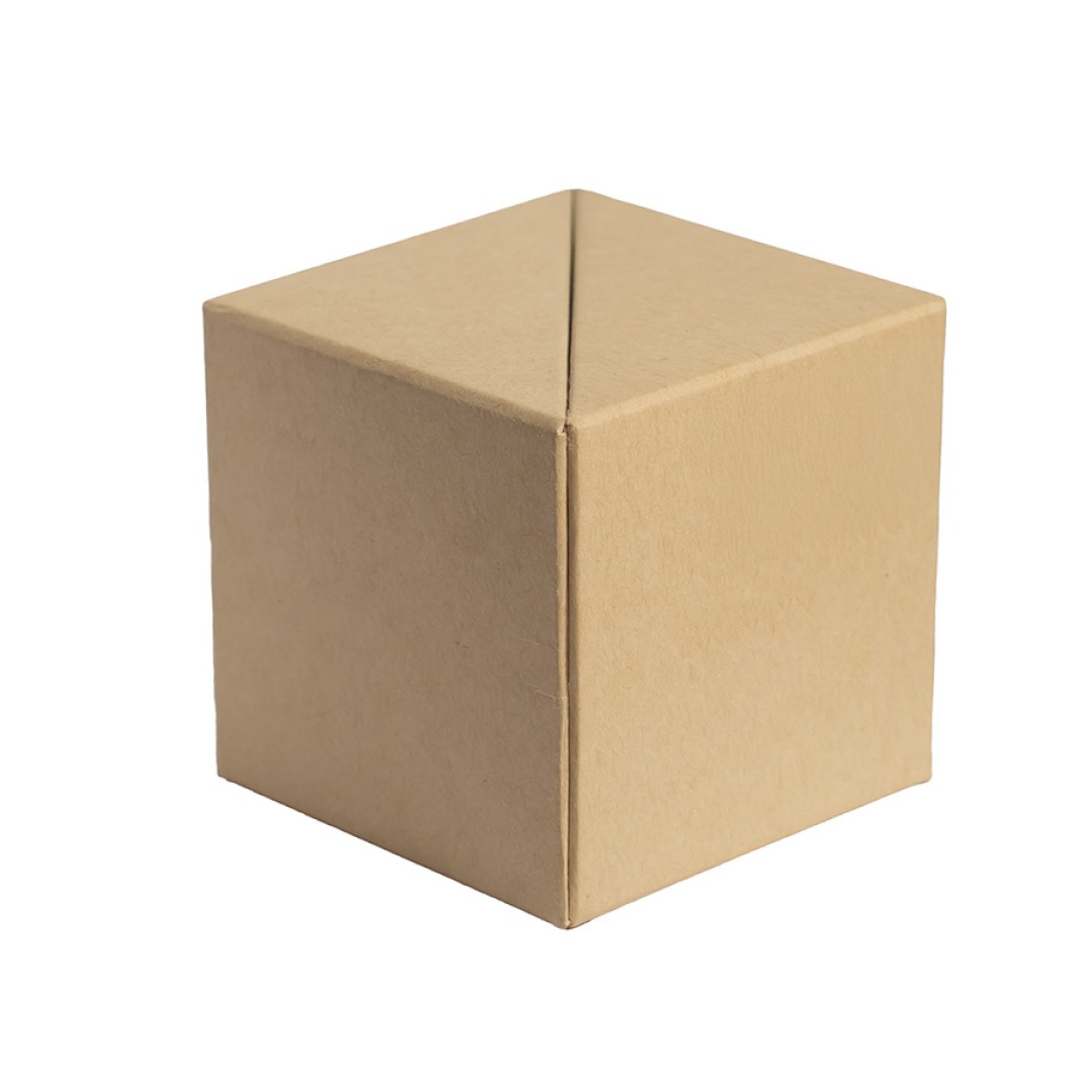 Органайзер настольный CUBE, бежевый, бумага, картон, пластик