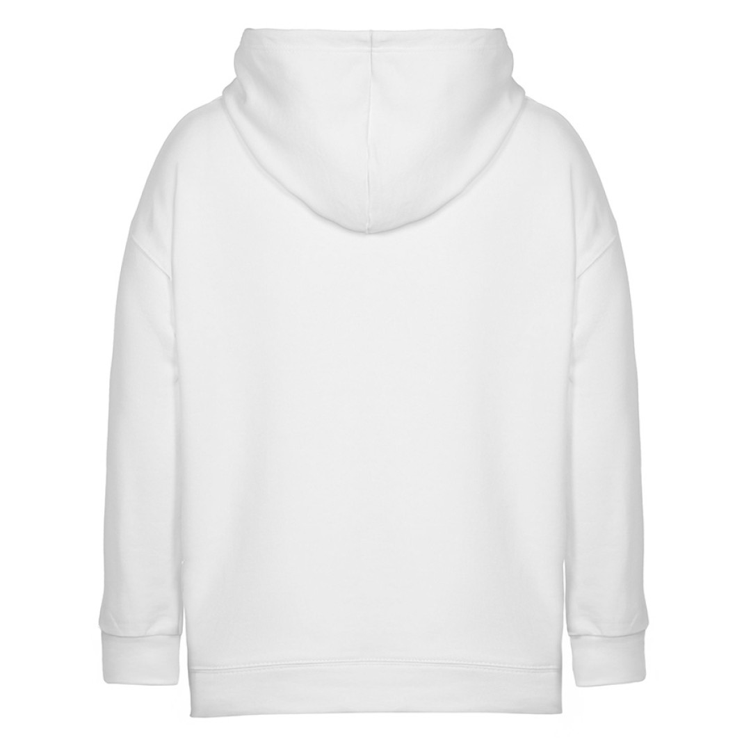 Толстовка мужская оверсайз MOHITO, белый, XS/S, 80% хлопок, 20% полиэст, 280 г/м2