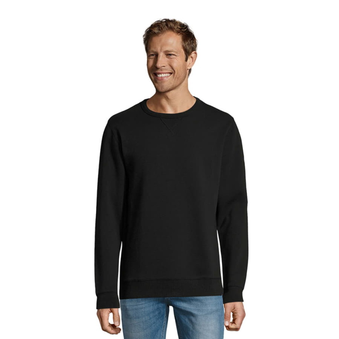 Толстовка  мужская "Sully Men", черный, XL, 80% хлопок 20% полиэстер, 280 г/м2