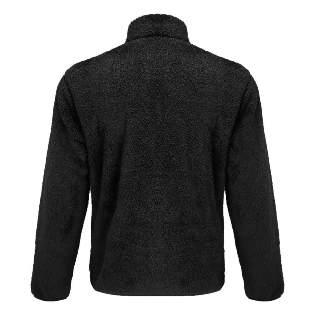 Куртка на молнии мужская FINCH, черный, XL, 100% полиэстер, 275 г/м2