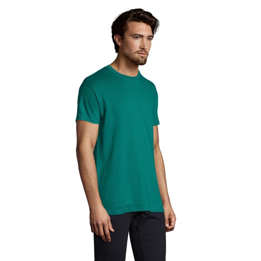 Футболка мужская IMPERIAL,  изумрудный, 2XL, 100% хлопок 190г/м2