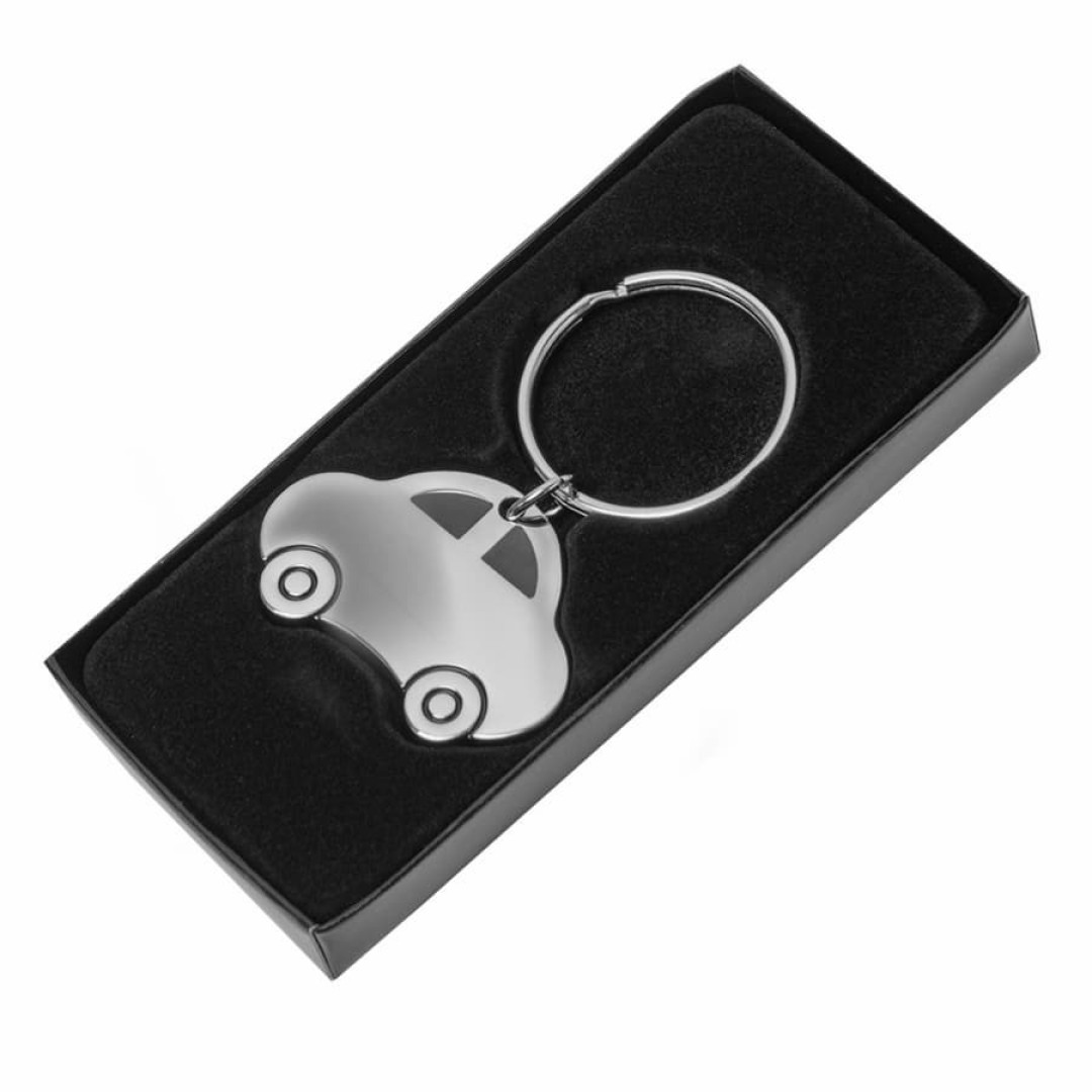 Брелок TITAN AUTO, 4,2 x 3 x 0,4 см, металл