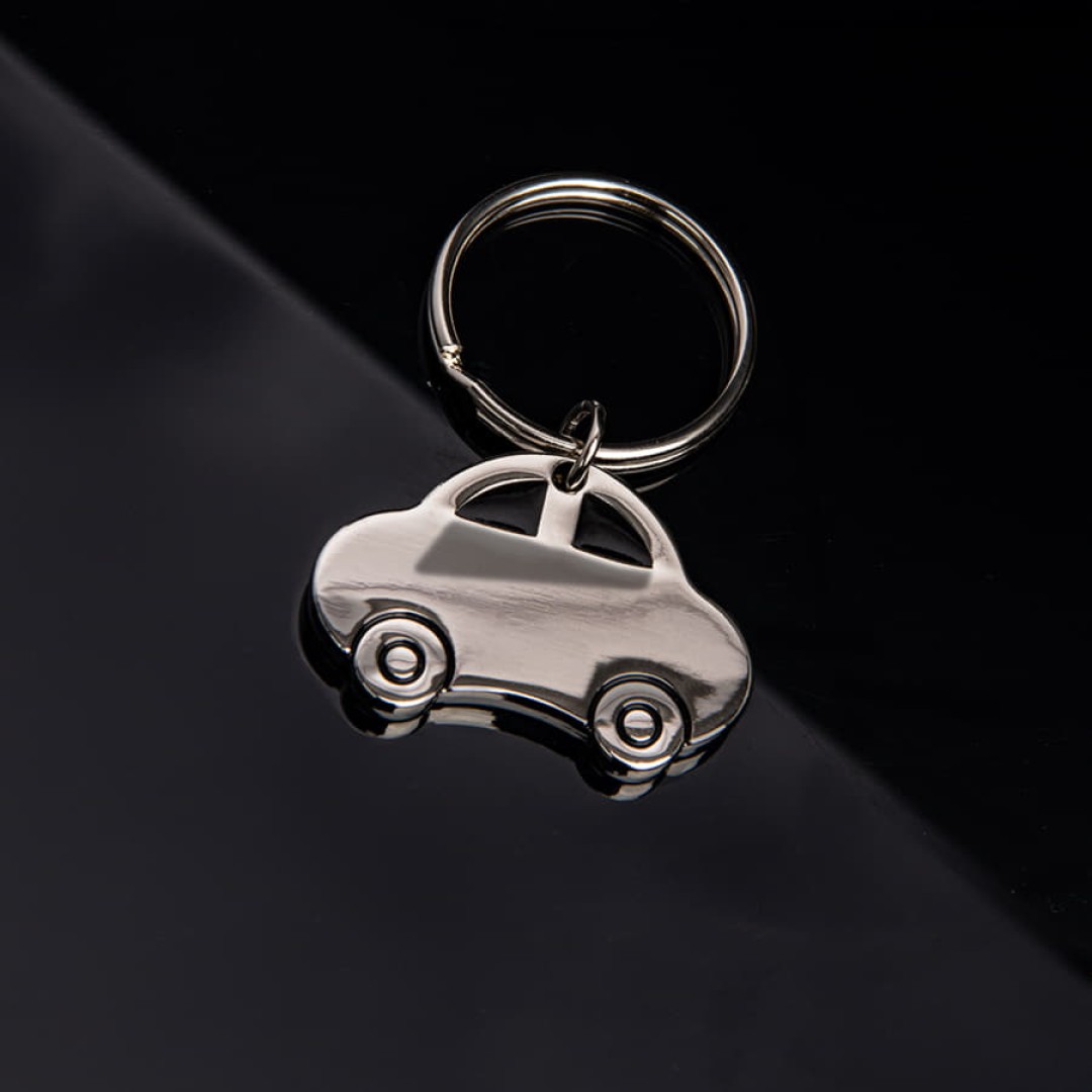 Брелок TITAN AUTO, 4,2 x 3 x 0,4 см, металл