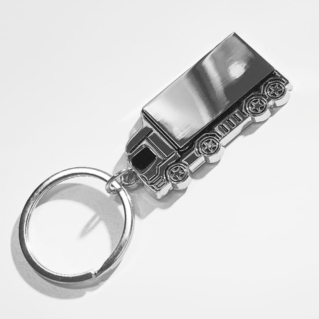 Брелок TITAN TRUCK, 5,4 x 2,7 x 0,4 см, металл