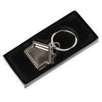 Брелок  "Домики", 3х2,5х0,2 см, металл