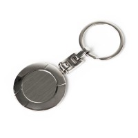 Брелок, 3,7х0,3 см, металл