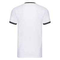 Футболка "Ringer T", белый с черным_S, 100% х/б, 160 г/м2