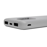 Универсальный аккумулятор Wave 10 (10000 мАч), белый, 14,9х6.7х1,6 см