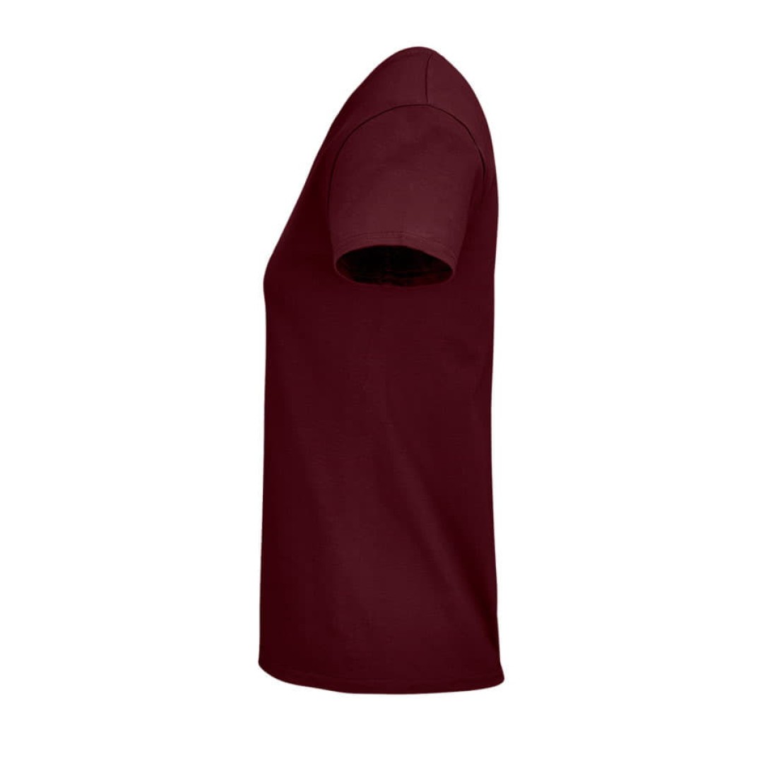 Футболка женская "CRUSADER WOMEN", бордовый, M, 100% органический хлопок, 150 г/м2