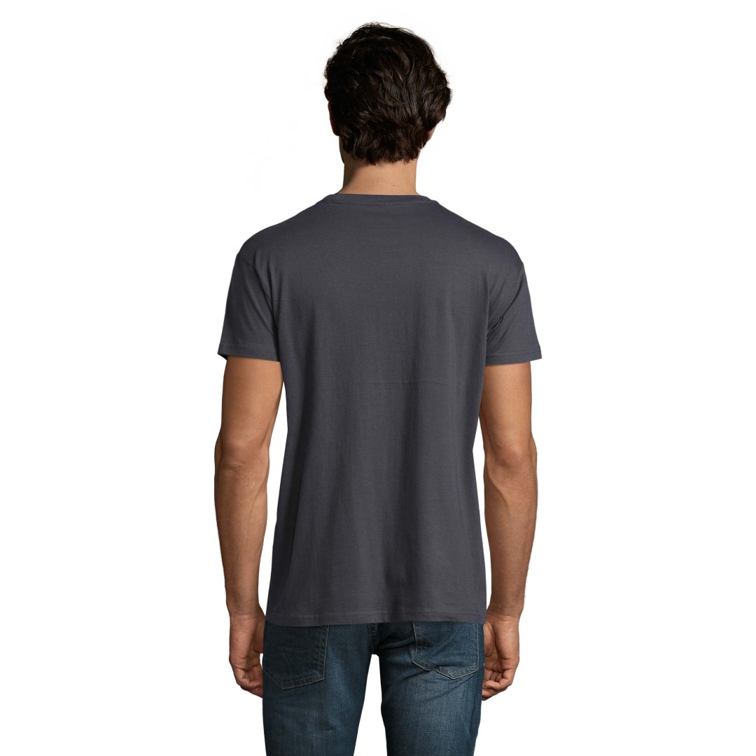 Футболка мужская IMPERIAL, антрацит, 2XL, 100% хлопок 190г/м2
