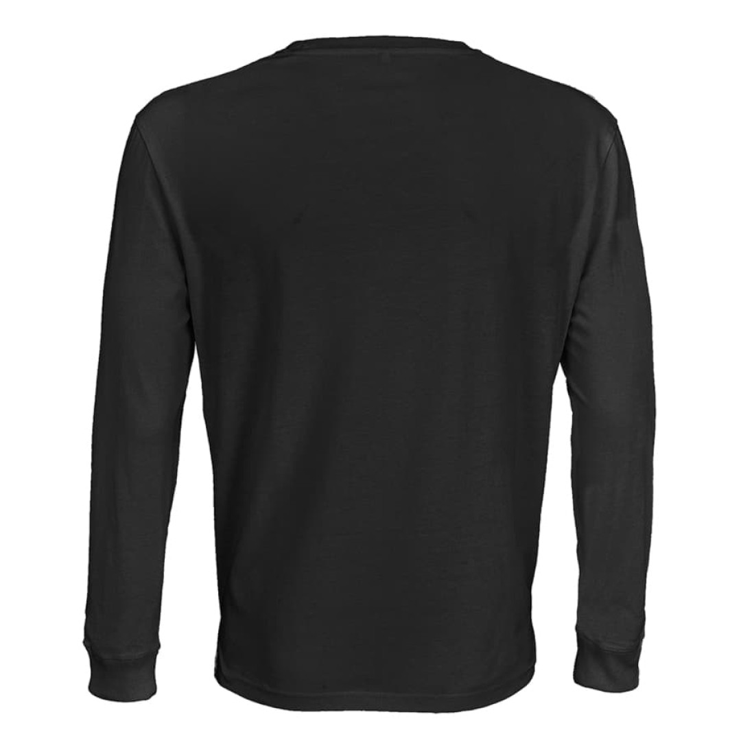 Футболка мужская PIONEER Long Sleeve,черный,L , 100% хлопок,175 г/м2