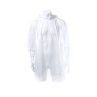 Дождевик DOMIN в чехле, черный, 9х11х5см, черный, полиэтилен, полиэстер