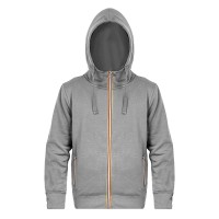 Толстовка мужская LAS VEGAS MAN, серый меланж, S, 80% хлопок, 20% полиэстр, 280 г/м2