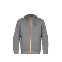 Толстовка мужская LAS VEGAS MAN, серый меланж, S, 80% хлопок, 20% полиэстр, 280 г/м2