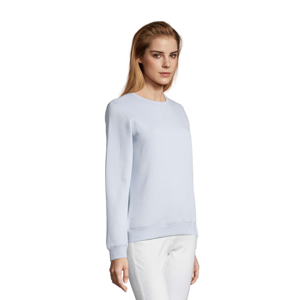 Толстовка женская "Sully Women", светло-голубой, XS, 80% хлопок 20% полиэстер, 280 г/м2