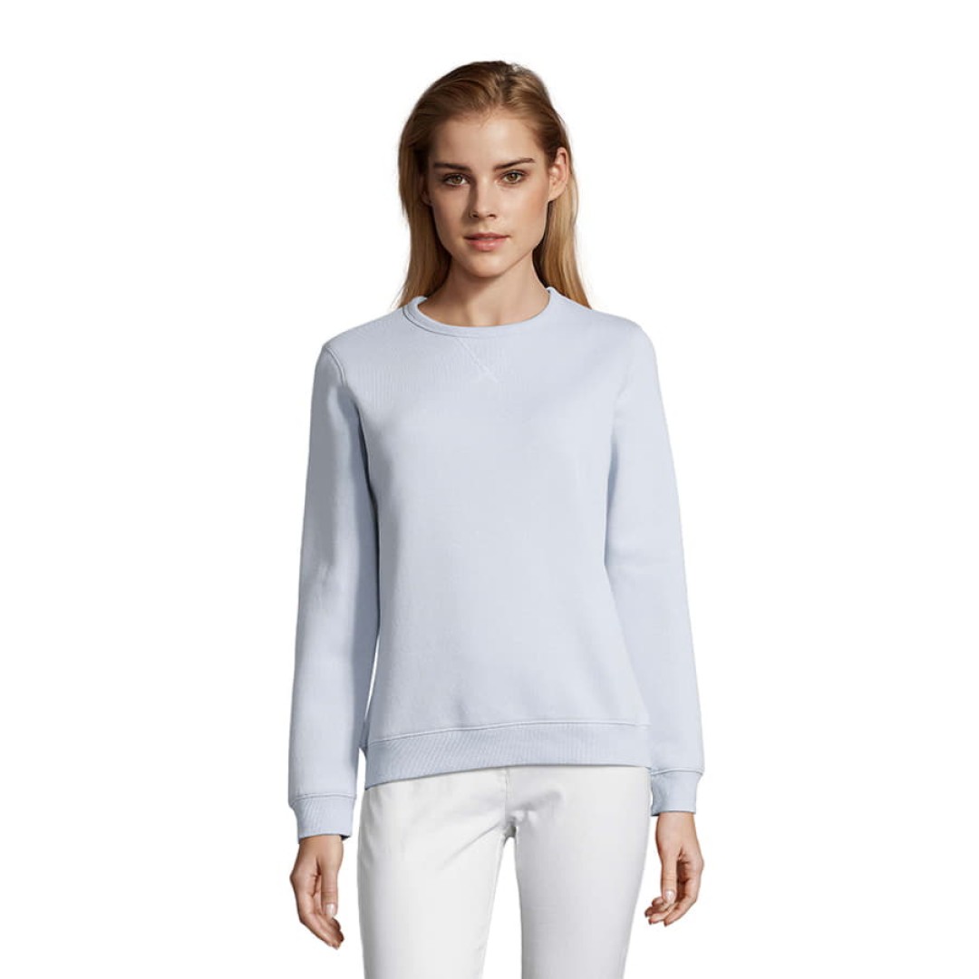 Толстовка женская "Sully Women", светло-голубой, XL, 80% хлопок 20% полиэстер, 280 г/м2