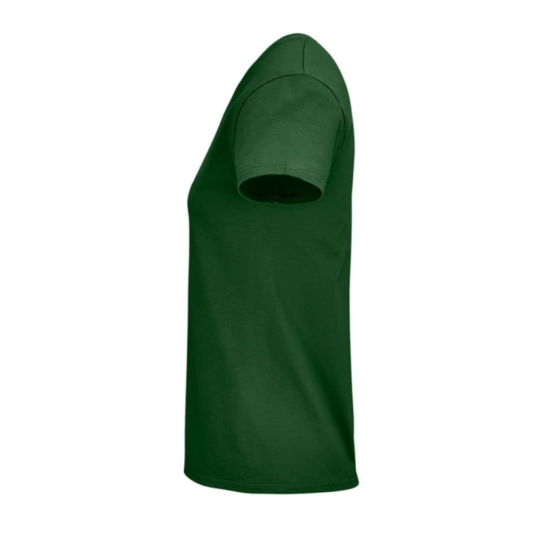 Футболка женская "CRUSADER WOMEN", темно-зеленый, 3XL, 100% органический хлопок, 150 г/м2