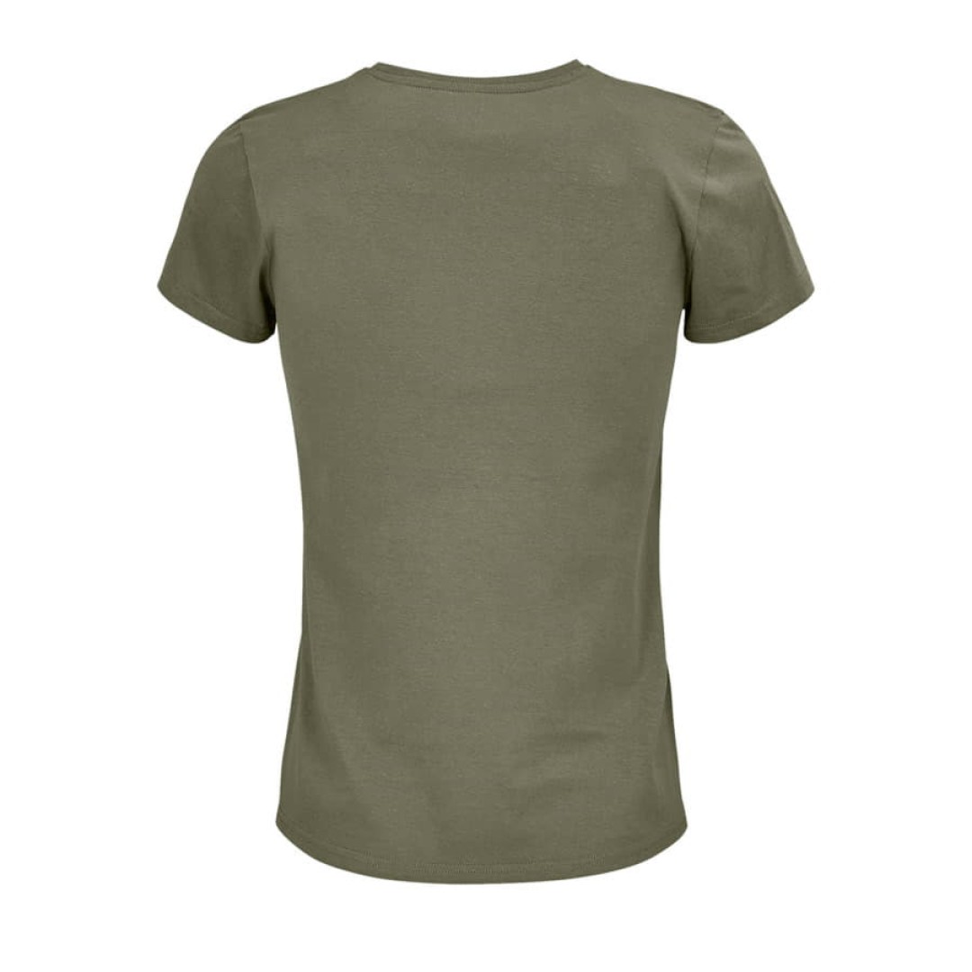 Футболка женская "CRUSADER WOMEN", хаки, XXL, 100% органический хлопок, 150 г/м2