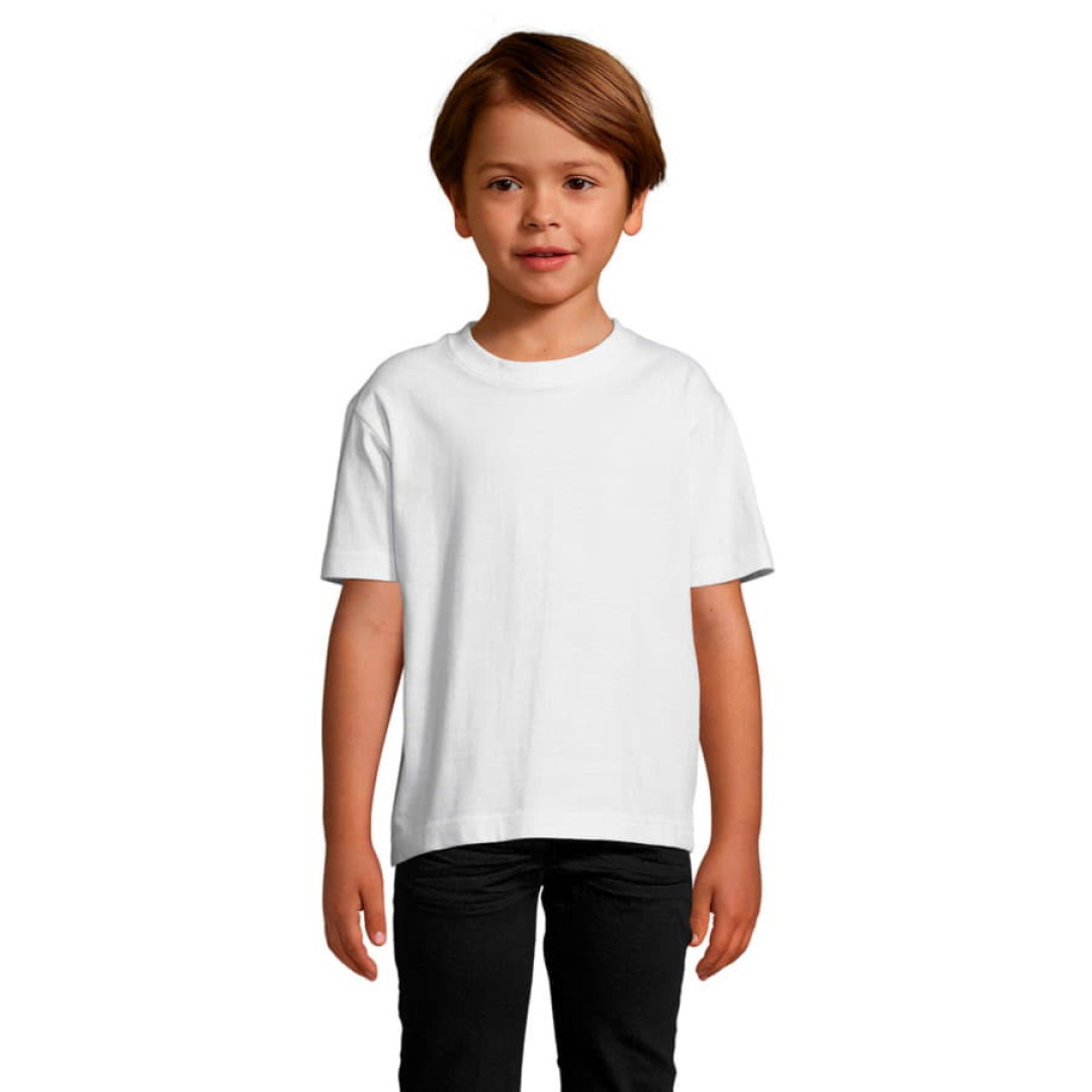 Футболка детская IMPERIAL KIDS, белый, 6 лет, 100% хлопок, 190 г/м2