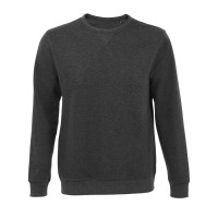 Толстовка  мужская "Sully Men", т.серый меланж, 3XL, 60% хлопок 40% полиэстер, 280 г/м2