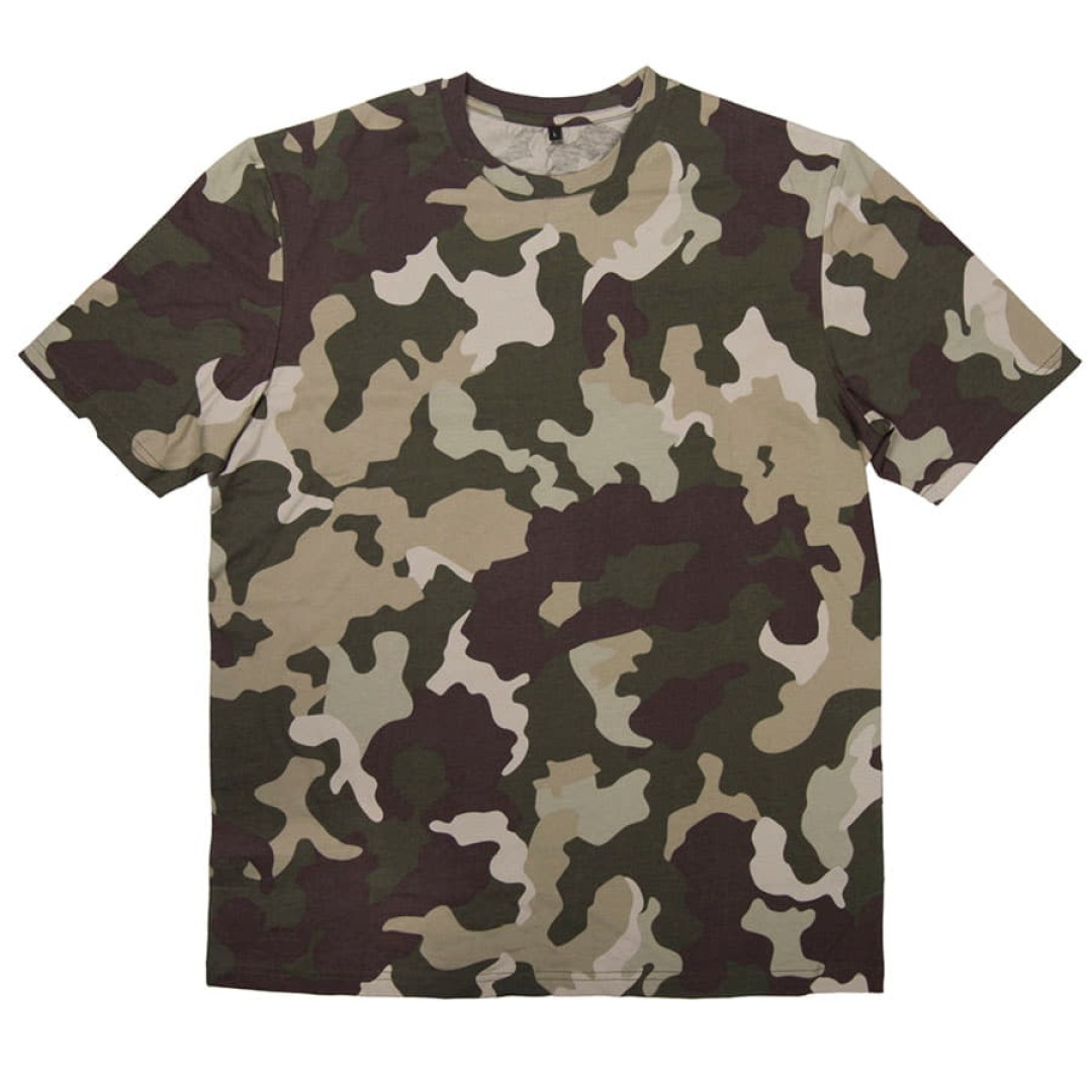 Футболка бесшовная "Start", камуфляж_2XL,  100% х/б, 150 г/м2