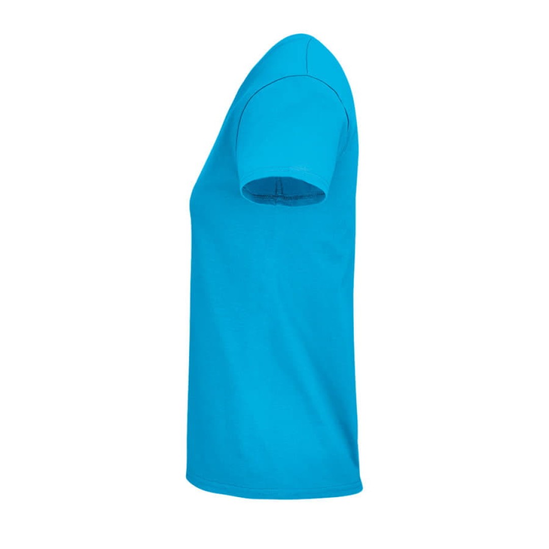 Футболка женская "CRUSADER WOMEN", бирюзовый, XL, 100% органический хлопок, 150 г/м2