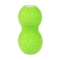 Массажер PEANUT, зеленый, 9x16,5 см, полиуретан