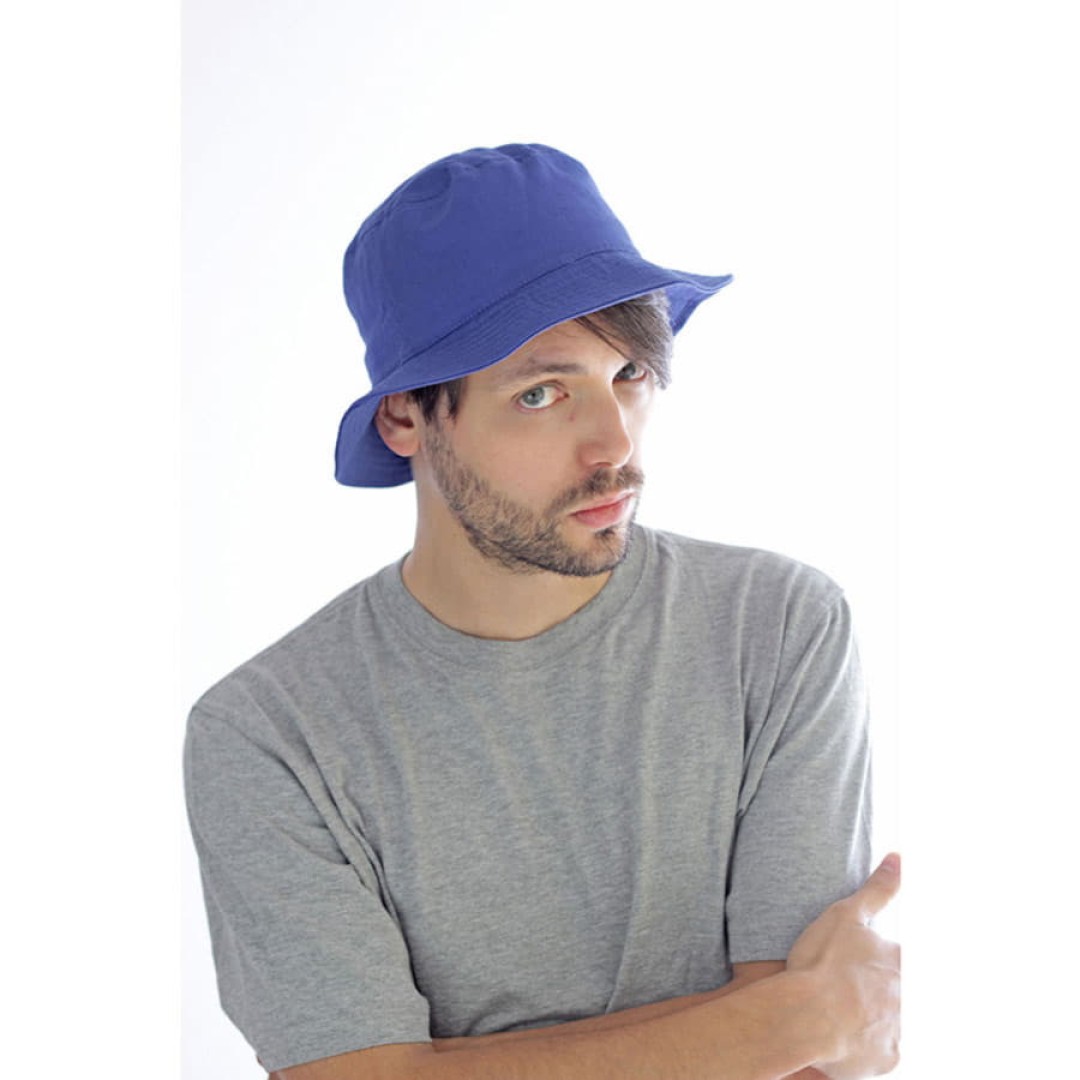 Панама BUCKET COTTON, хаки (бежевый), 100% хлопок, 180 г/м2