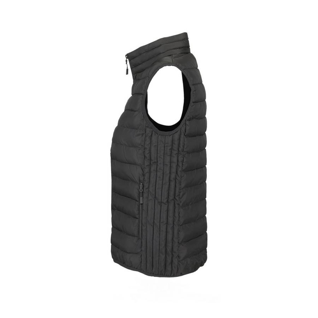 Жилет женский "STREAM", тёмно-сер, S,таффета 280Т и подкладка:100% полиэстер,наполн.:100% полиэстер